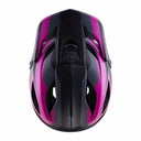 TROY LEE DESIGNS - 26.2 Stage 2 Helmet MIPS - High Vz Dark Grey / Neon Fuchs