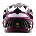 TROY LEE DESIGNS - 26.2 Stage 2 Helmet MIPS - Amper White / Fuchsia – view 2
