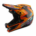 TROY LEE DESIGNS - 26.1 D4 Carbon Helmet - MIPS Crest Gold