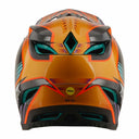TROY LEE DESIGNS - 26.1 D4 Carbon Helmet - MIPS Crest Gold