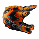 TROY LEE DESIGNS - 26.1 D4 Carbon Helmet - MIPS Crest Gold