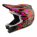 TROY LEE DESIGNS - 26.1 D4 Carbon Helmet - MIPS Torched Carbon / Magenta