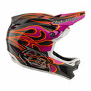 TROY LEE DESIGNS - 26.1 D4 Carbon Helmet - MIPS Torched Carbon / Magenta