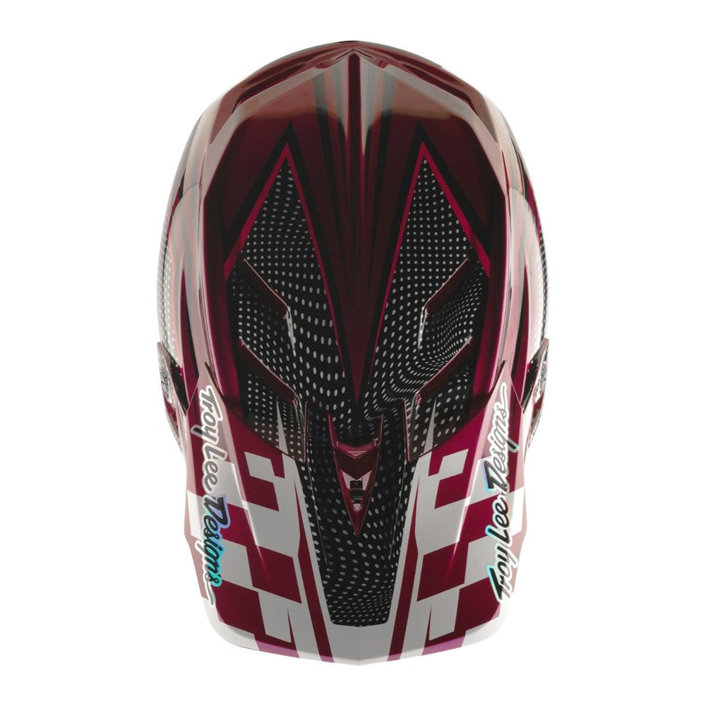 TLD 25.2 D4 CARBON HELMET MIPS LE SRAM RADIOSCAPE BLK / BERRY