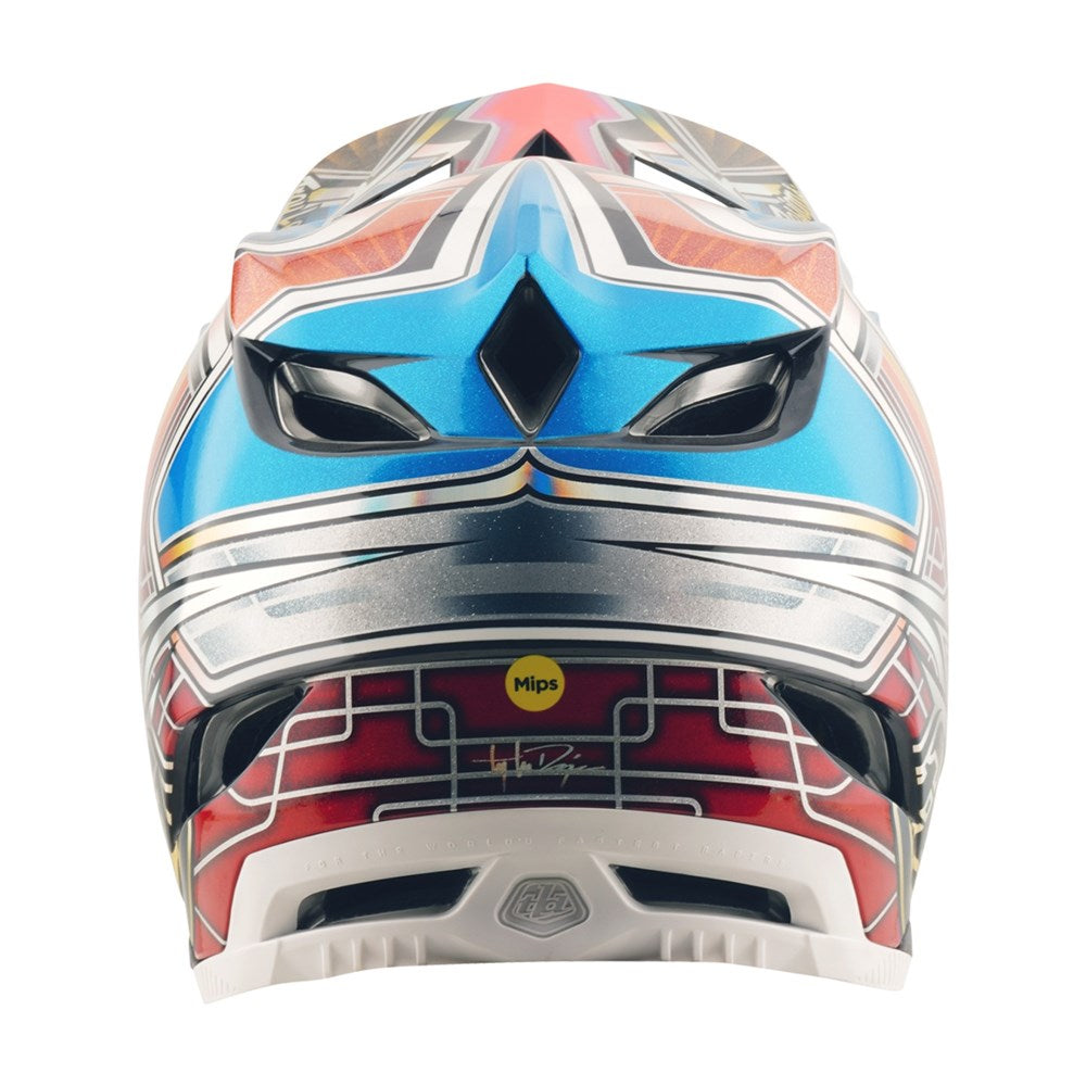 TLD 25.2 D4 CARBON HELMET MIPS LOWRIDER BLUE