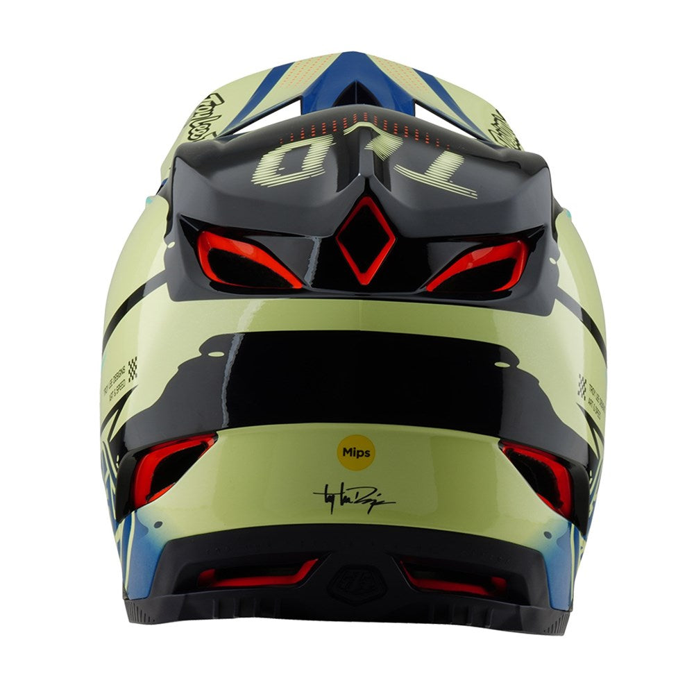 TLD 25.1 D4 COMPOSITE HELMET MIPS DRIP GLO YELLOW