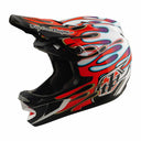 TROY LEE DESIGNS - 26.1 D4 Composite Helmet - MIPS Overspray White / Red