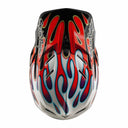 TROY LEE DESIGNS - 26.1 D4 Composite Helmet - MIPS Overspray White / Red