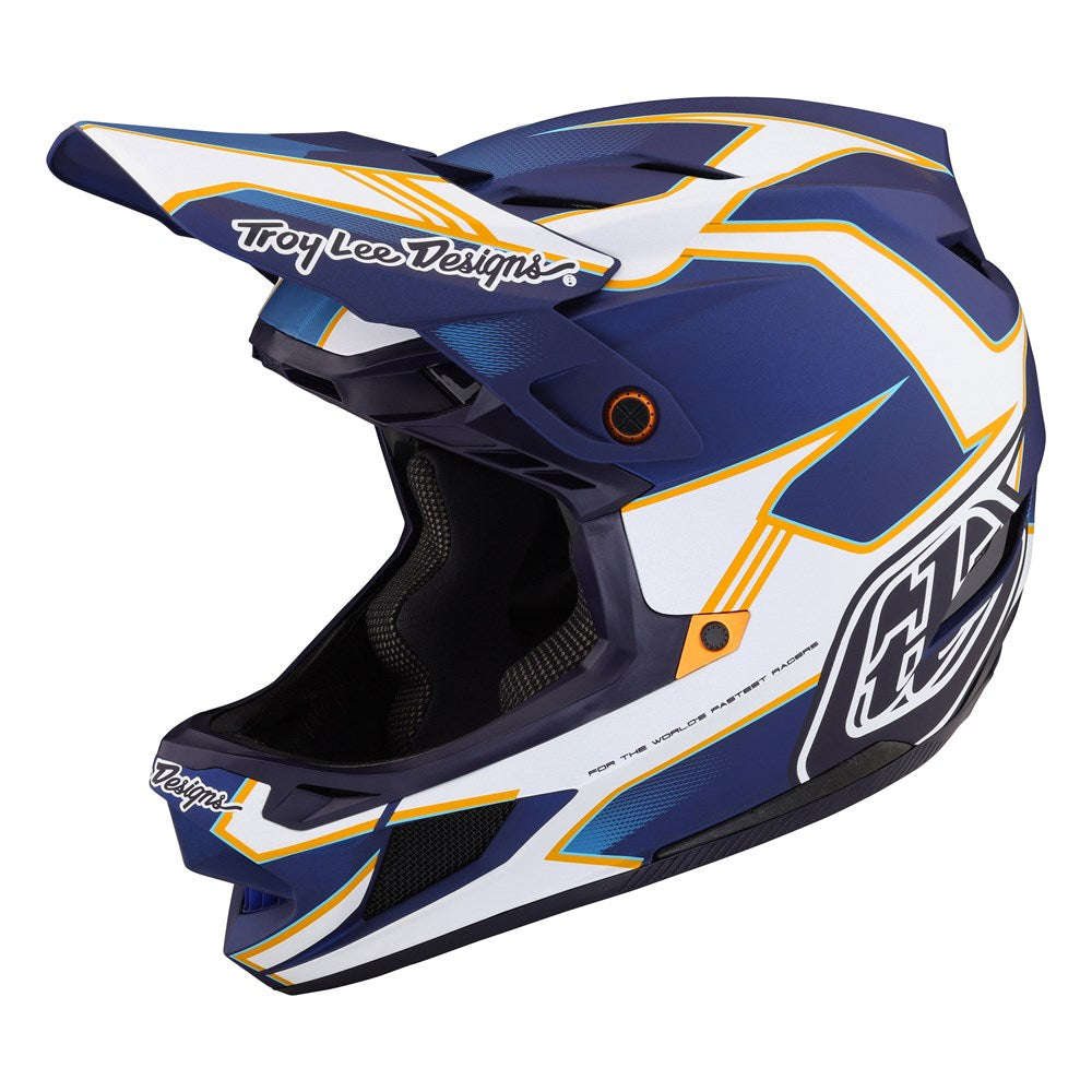 TLD 23 D4 Composite AS Helmet MIPS Matrix Blue XL/2XL