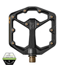 CRANKBROTHERS Pedal Stamp 11 Small Black & Gold (Extra Pins Kit I