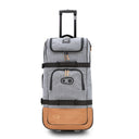 CRANKBROTHERS - Travel Bag Albek Long Haul Roller Bag - Heather Grey / Gum – view 3