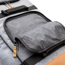 CRANKBROTHERS - Travel Bag Albek Long Haul Roller Bag - Heather Grey / Gum – view 5