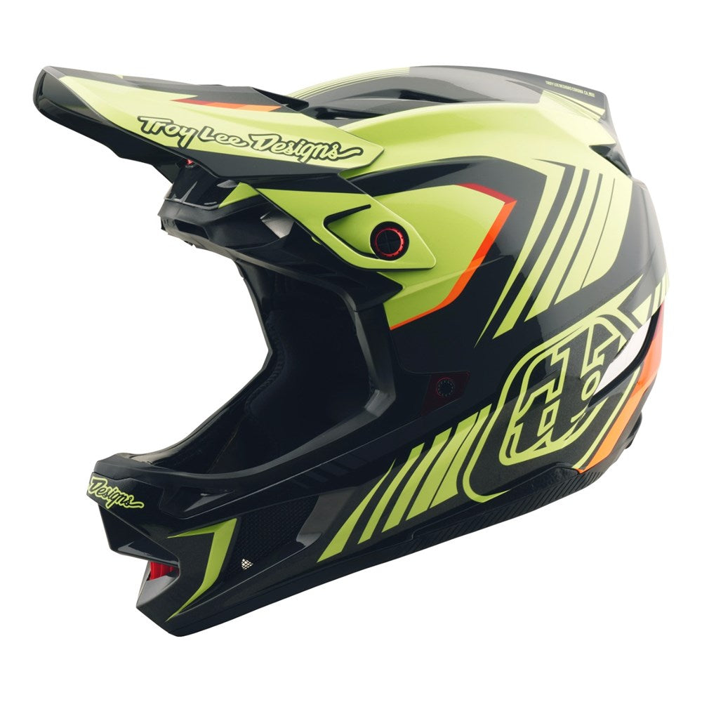 TLD 25.2 D4 POLY HELMET MIPS QUALIFER BLACK / YELLOW