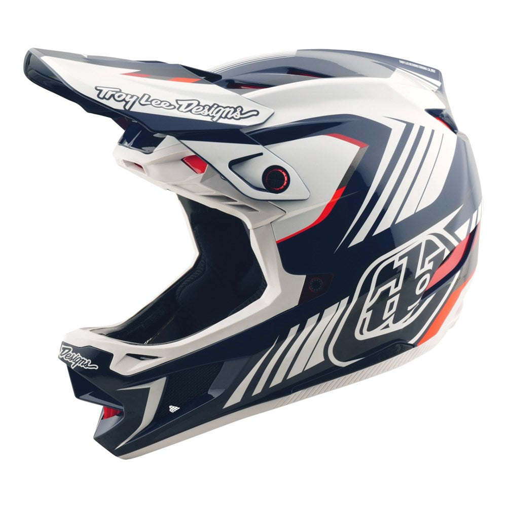 TLD 25.2 D4 POLY HELMET MIPS QUALIFER BLUE / WHITE