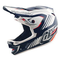 Thumbnail for TLD 25.2 D4 POLY HELMET MIPS QUALIFER BLUE / WHITE