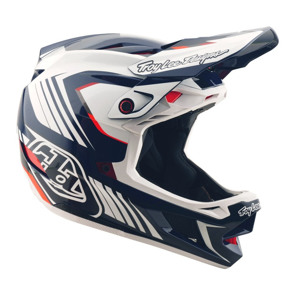 TLD 25.2 D4 POLY HELMET MIPS QUALIFER BLUE / WHITE