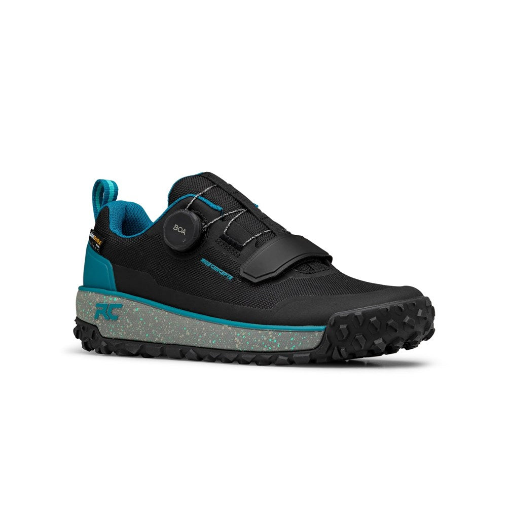 Ride Concepts Flume Womens BOA Black / Tahoe Blue