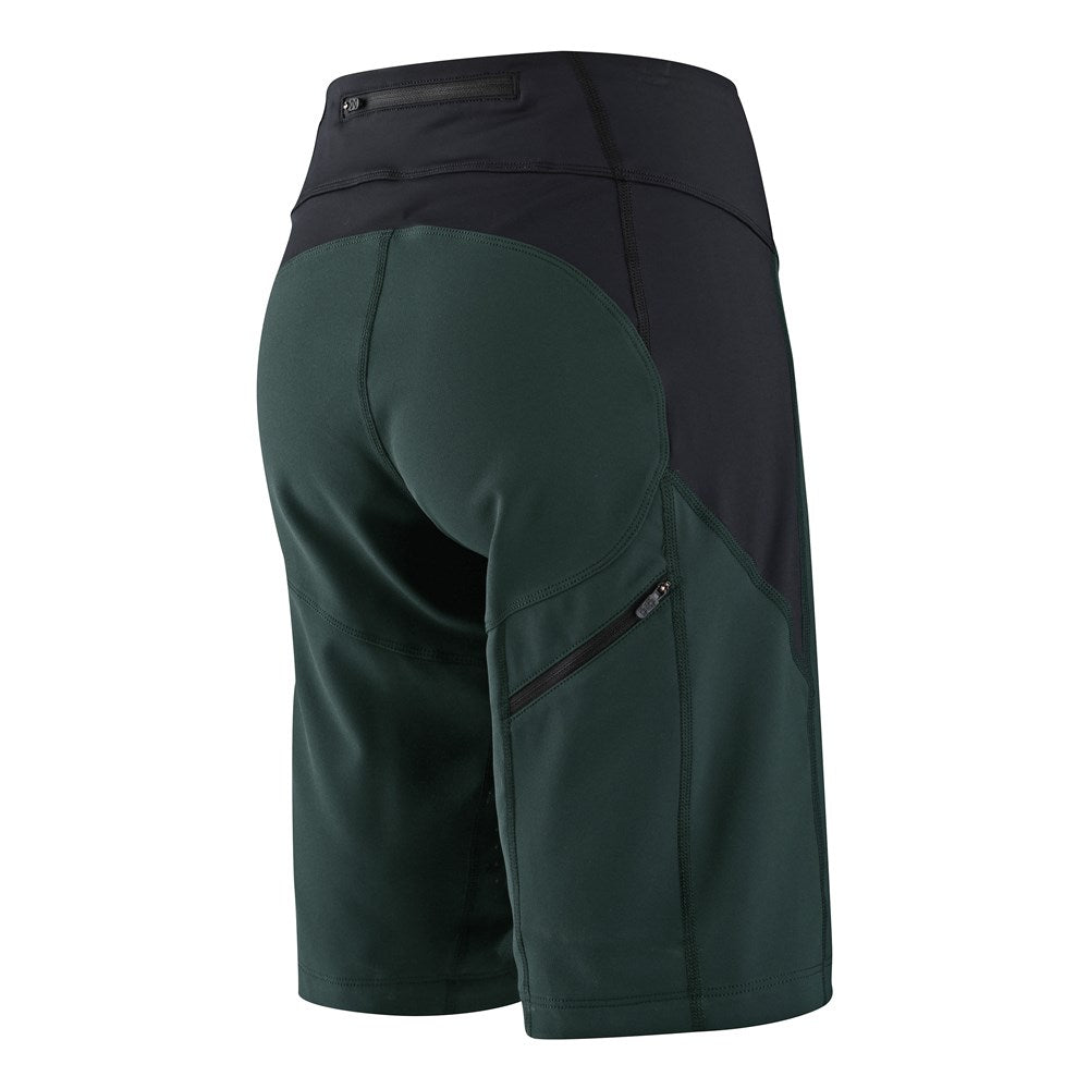 TLD 23 Womens Luxe Short Shell Steel Green