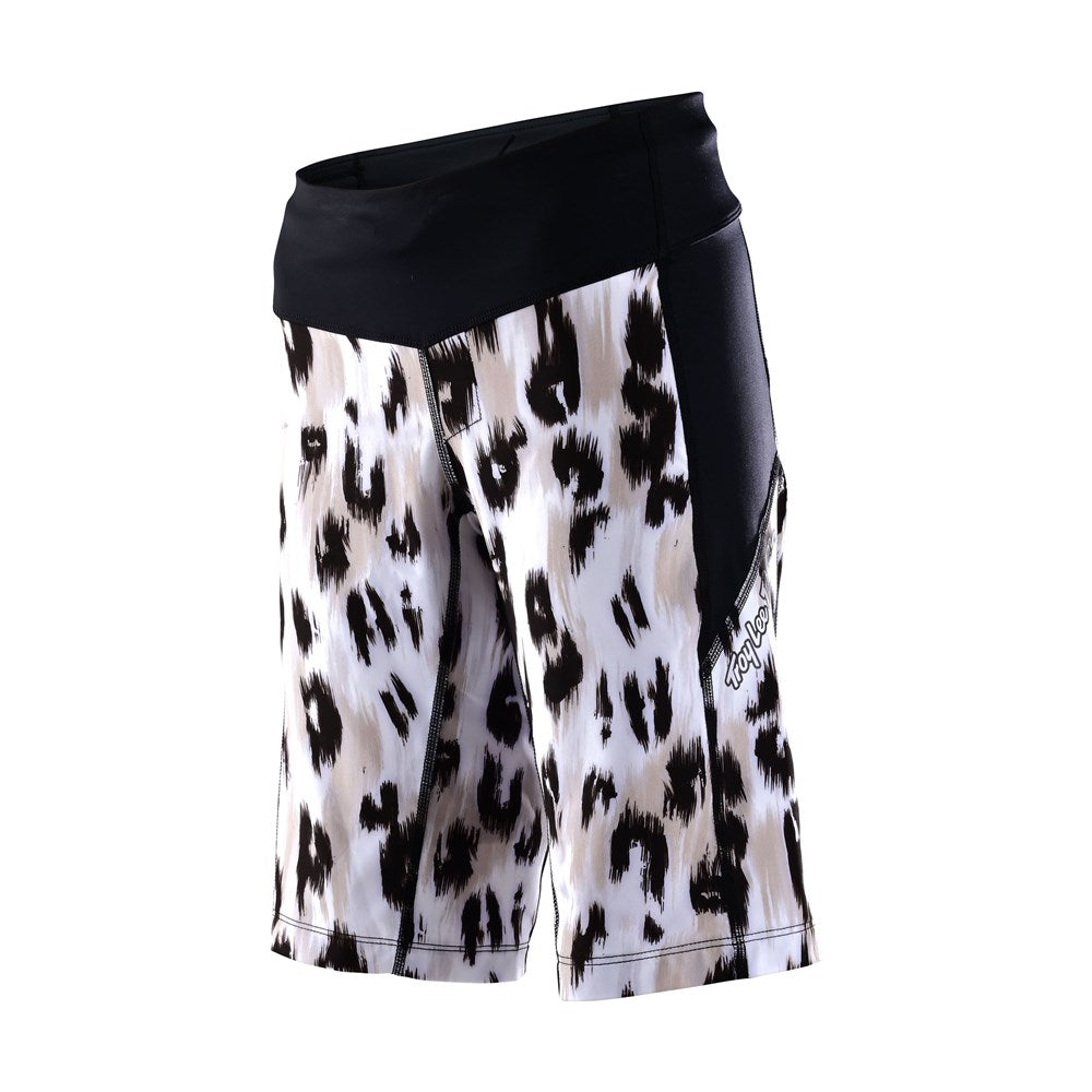 TLD 23 Womens Luxe Short Shell Wild Cat White