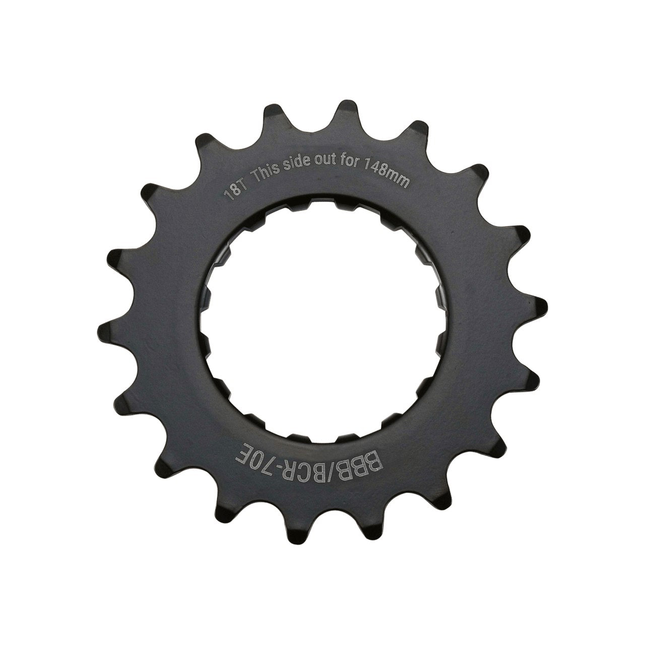 BBB Cycling E-Bike Sprocket 18 Teeth Cr Matt Ed 3/32" x 18T Offs