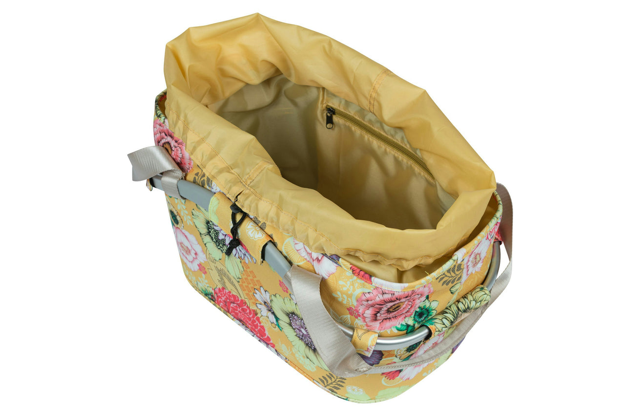 Basil Bloom Field Carry All Rear Bicycle Basket MIK Yellow