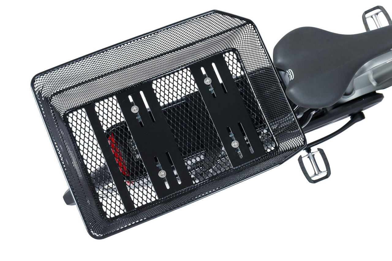 Basil Cento Rear Basket Wsl Black