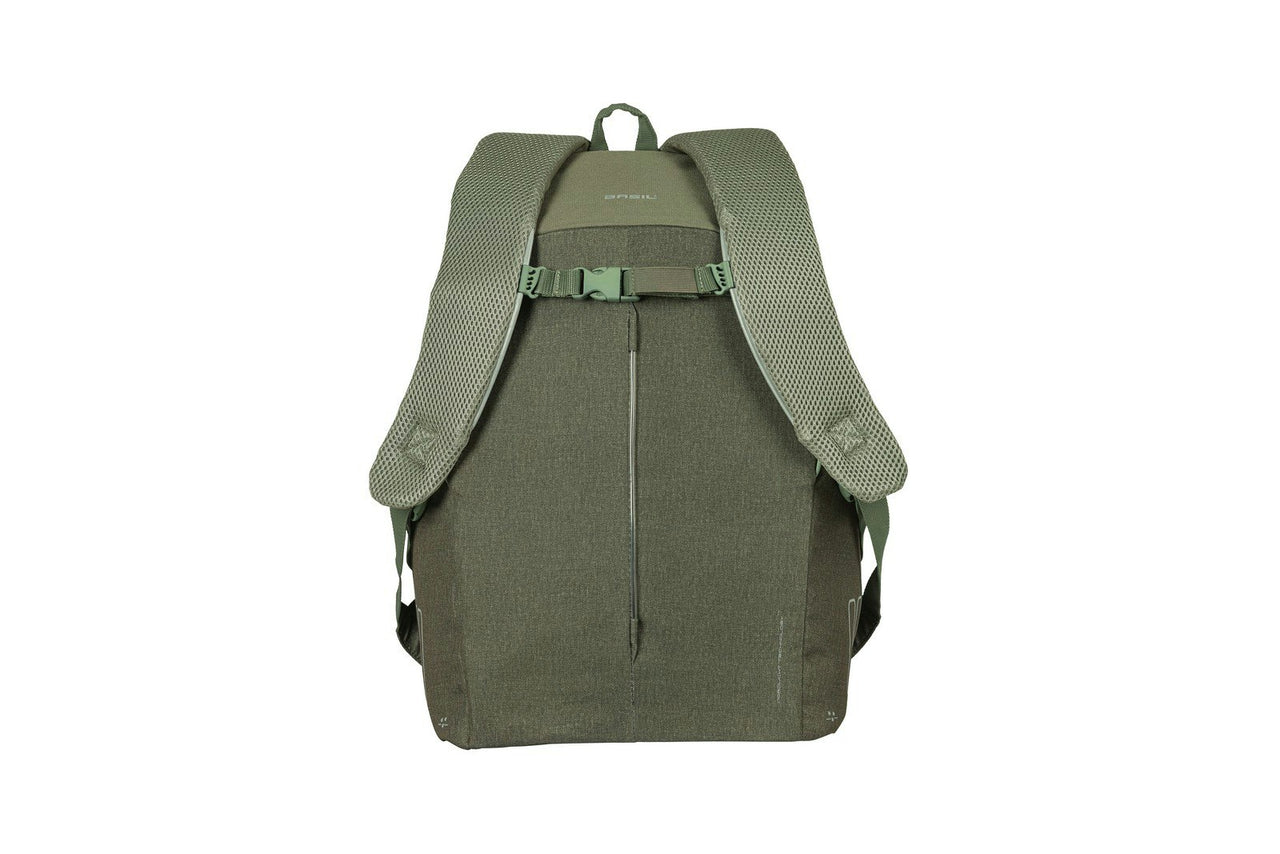 Basil B-Safe Commuter Backpack Green