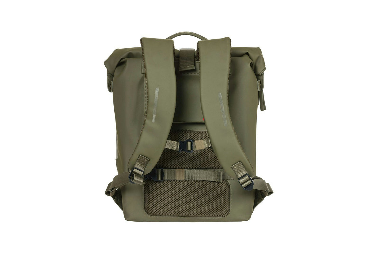 Basil SoHo Backpack Moss Green 17L