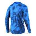 TLD Skyline LS Jersey Tie Dye Slate Blue