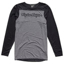 TROY LEE DESIGNS TLD Skyline LS Jersey Signature HTR GREY / Black