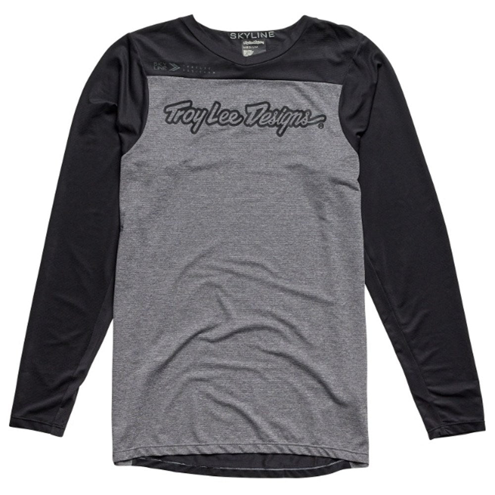 TLD SKYLINE LS JERSEY SIGNATURE HTR GREY / BLACK