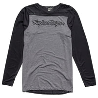 Thumbnail for TLD SKYLINE LS JERSEY SIGNATURE HTR GREY / BLACK