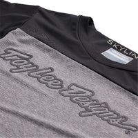 Thumbnail for TLD SKYLINE LS JERSEY SIGNATURE HTR GREY / BLACK