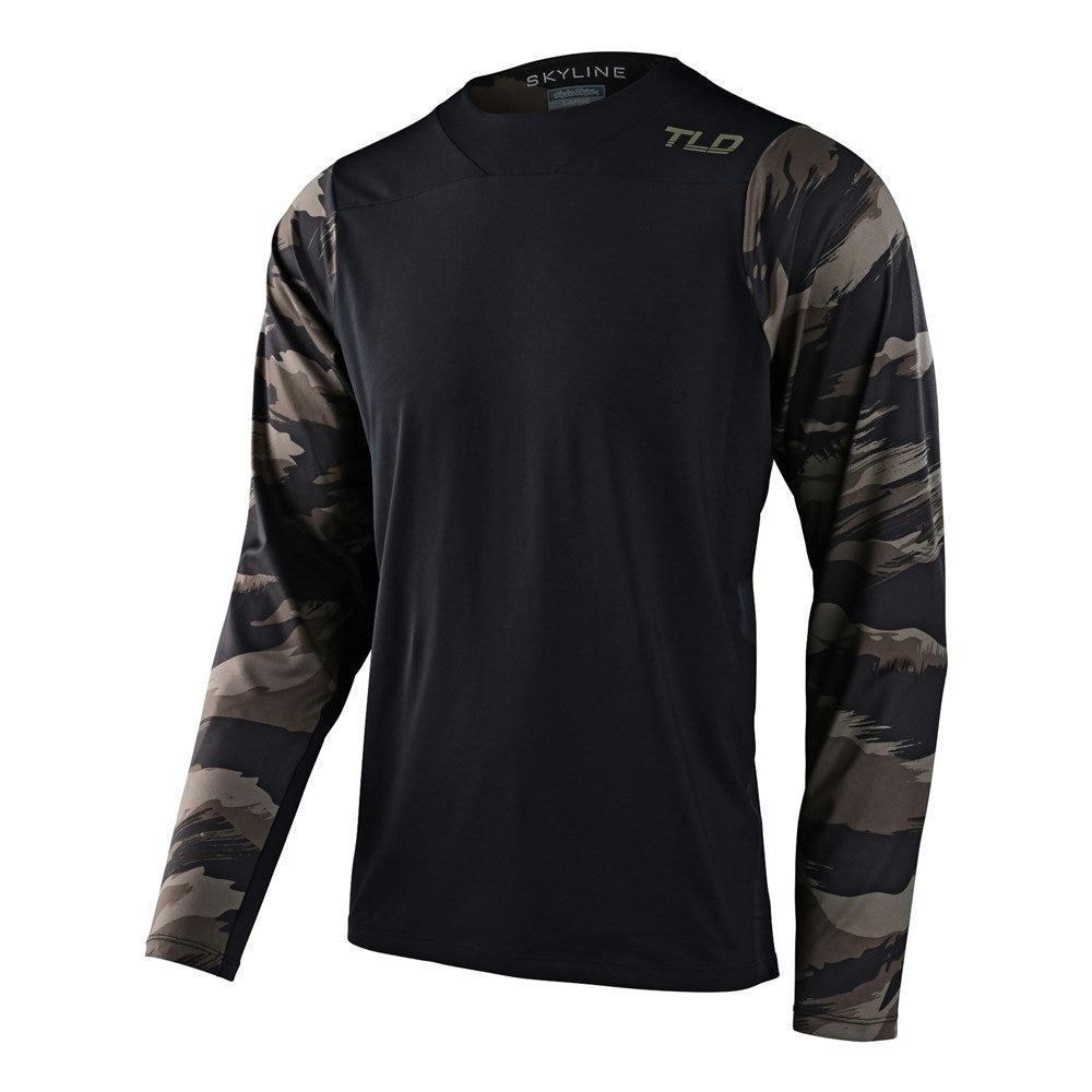 TLD 23 Skyline Chill LS Jersey Hide Out Black