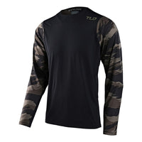 Thumbnail for TLD 23 Skyline Chill LS Jersey Hide Out Black