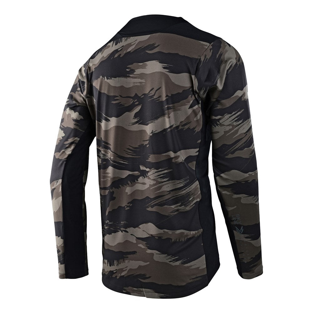 TLD 23 Skyline Chill LS Jersey Hide Out Black