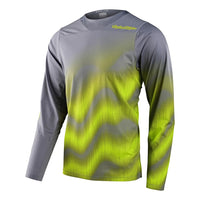 Thumbnail for TLD 23 Skyline Chill LS Jersey Waves Lt Grey