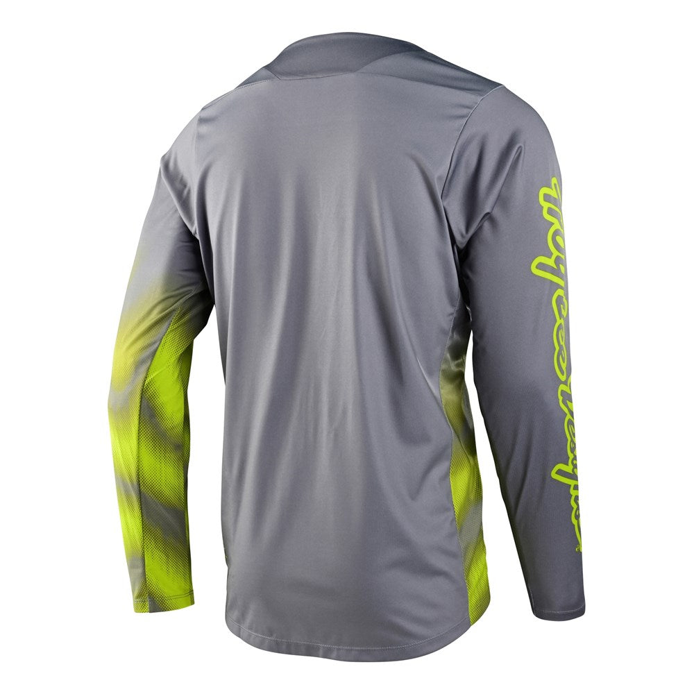 TLD 23 Skyline Chill LS Jersey Waves Lt Grey