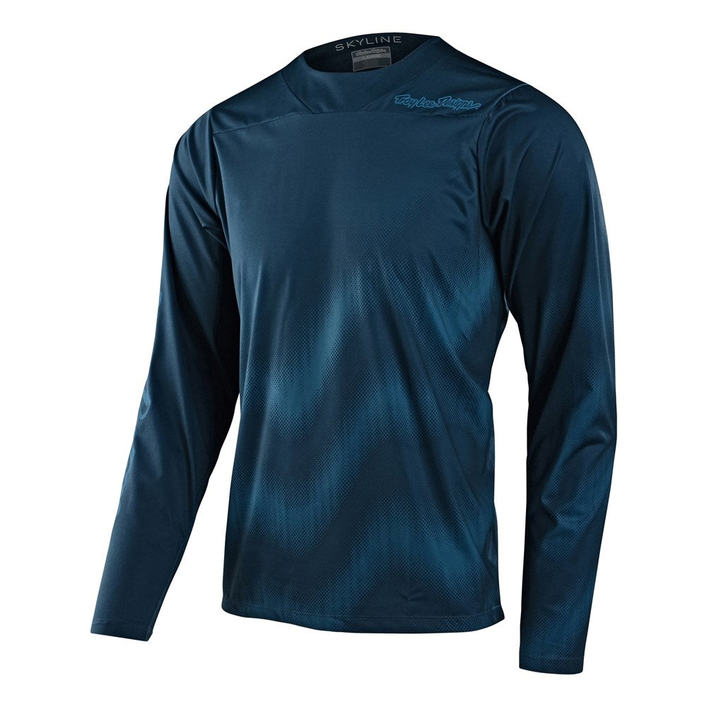 TLD 23 Skyline Chill LS Jersey Waves Dark Slate Blue