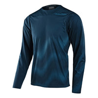 Thumbnail for TLD 23 Skyline Chill LS Jersey Waves Dark Slate Blue