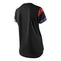 Thumbnail for TLD 23 Womens Lilium SS Jersey Rugby Black