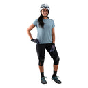 TLD Womens Lilium SS Jersey Heather Smoke Blue Womens XS