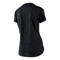 Thumbnail for TLD Womens Lilium SS Jersey Snake Black