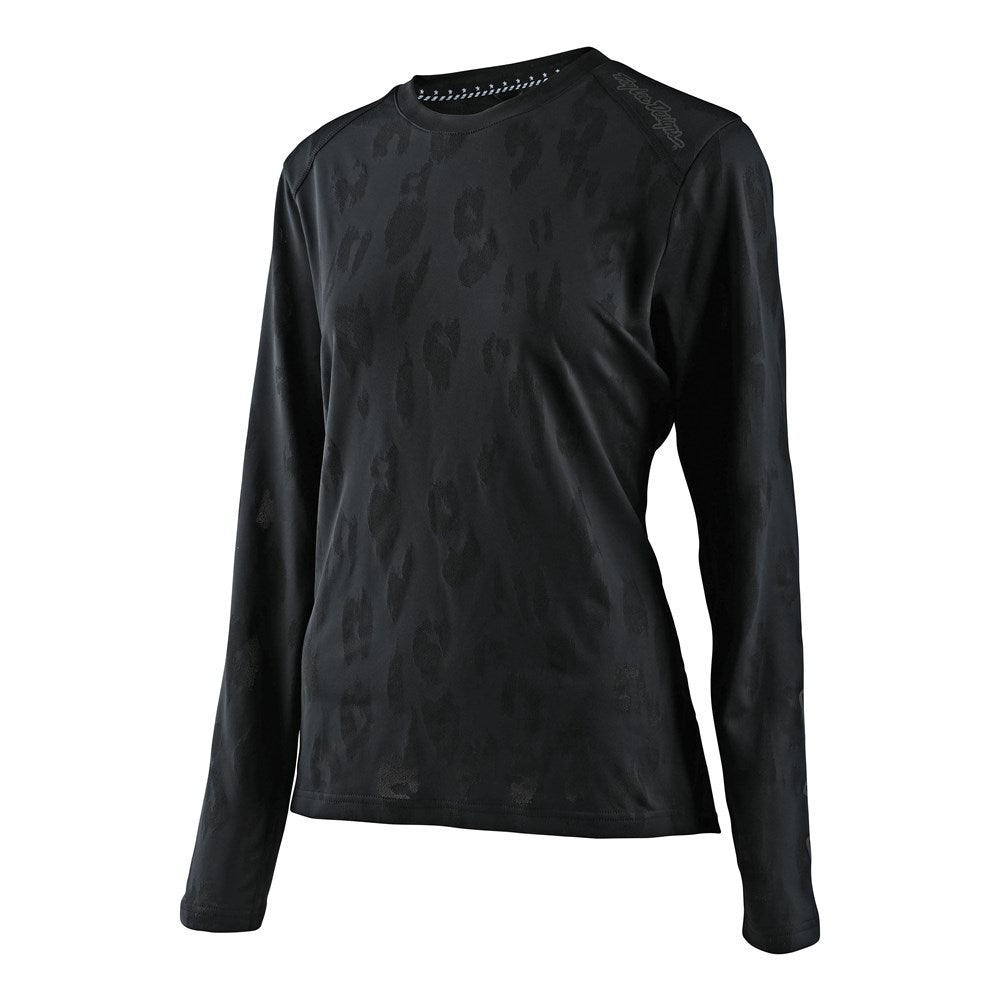 TLD 23 Womens Lilium LS Jersey Jacquard Black