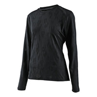 Thumbnail for TLD 23 Womens Lilium LS Jersey Jacquard Black