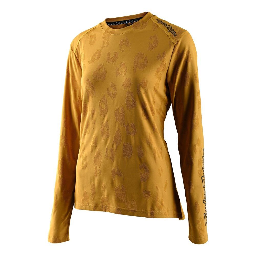 TLD 23 Womens Lilium LS Jersey Jacquard Honey