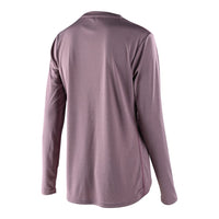 Thumbnail for TLD Womens Lilium LS Jersey Heather Ginger Womens XS