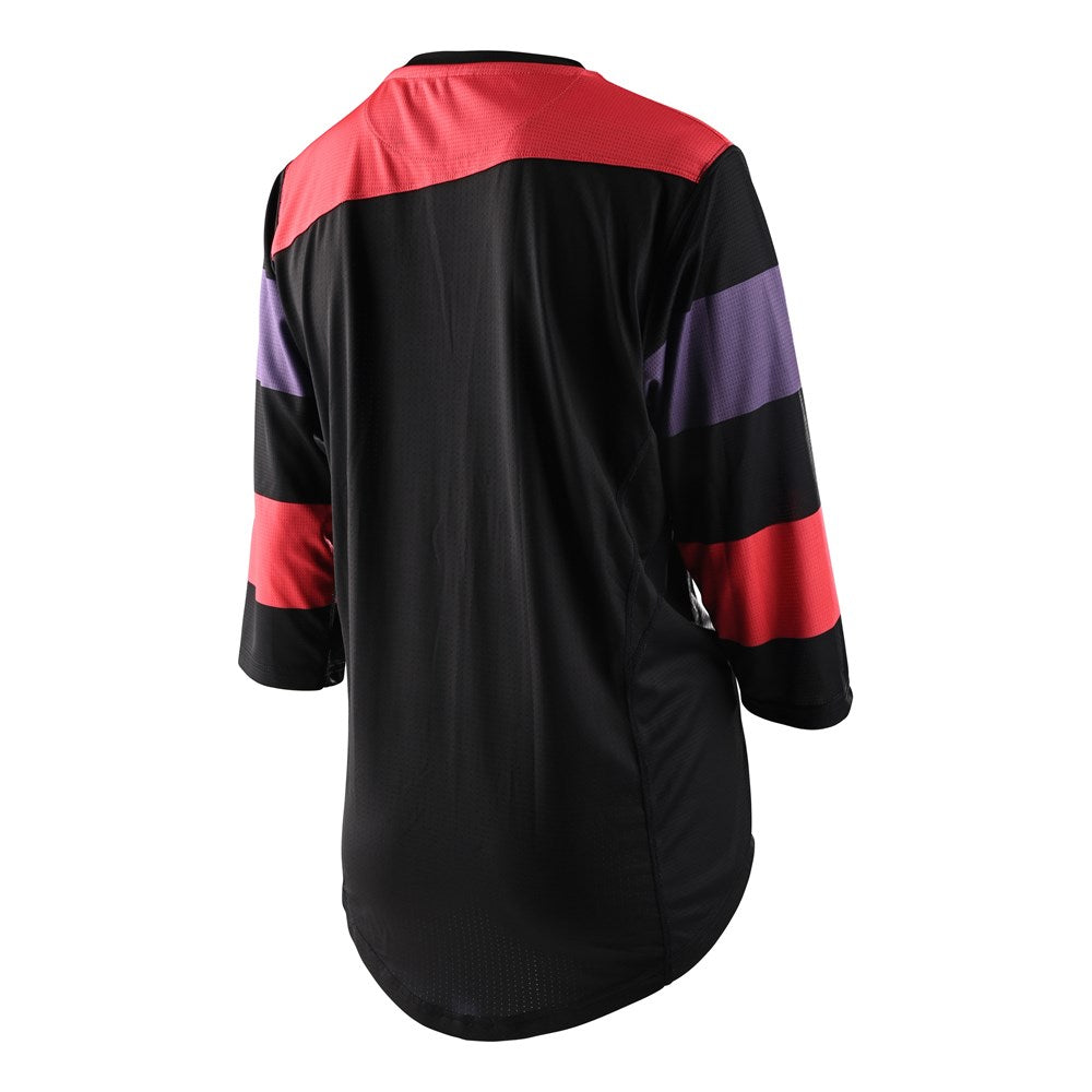 TLD 23 Womens Mischief 3/4 Jersey Rugby Firecracker