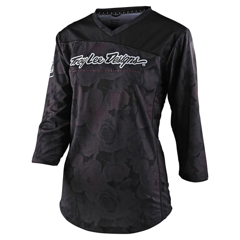 TLD Womens Mischief Jersey Floral Black