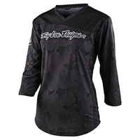 Thumbnail for TLD Womens Mischief Jersey Floral Black